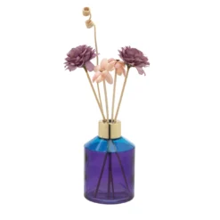Diffusore Fragranze in vetro viola e blu