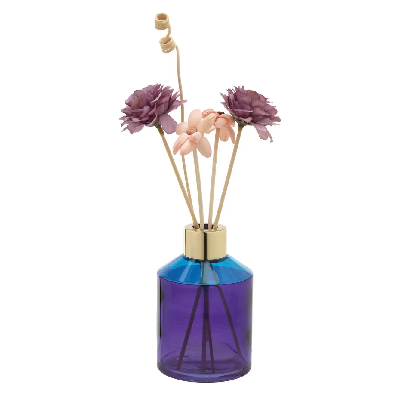 Diffusore Fragranze in vetro viola e blu