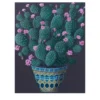 Dipinto Cactus Fiorito