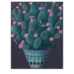 Dipinto Cactus Fiorito