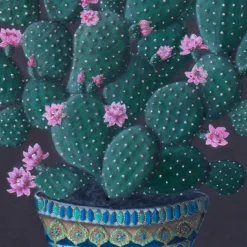 Dipinto Cactus Fiorito