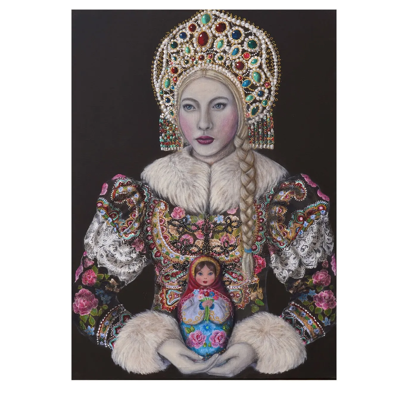 Dipinto Donna Anya