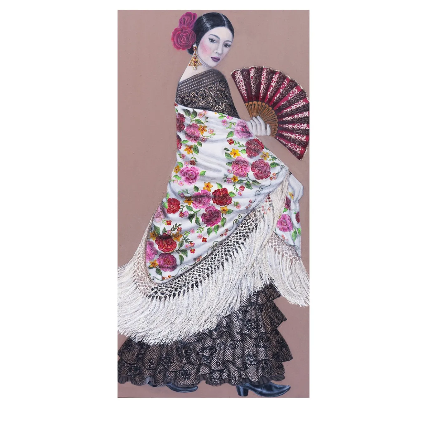 Dipinto Donna Carmen