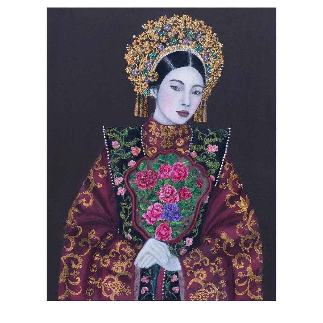 Dipinto Donna Kai Lun
