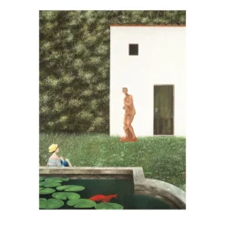 Dipinto Il giardino di zia Adelina