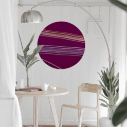 Dipinto Lumen Pianeta Fucsia