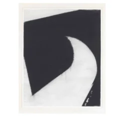 Dipinto Untitled a carboncino e tempera su carta di Marco Tirelli