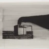 Dipinto Untitled a carboncino su carta di Marco Tirelli