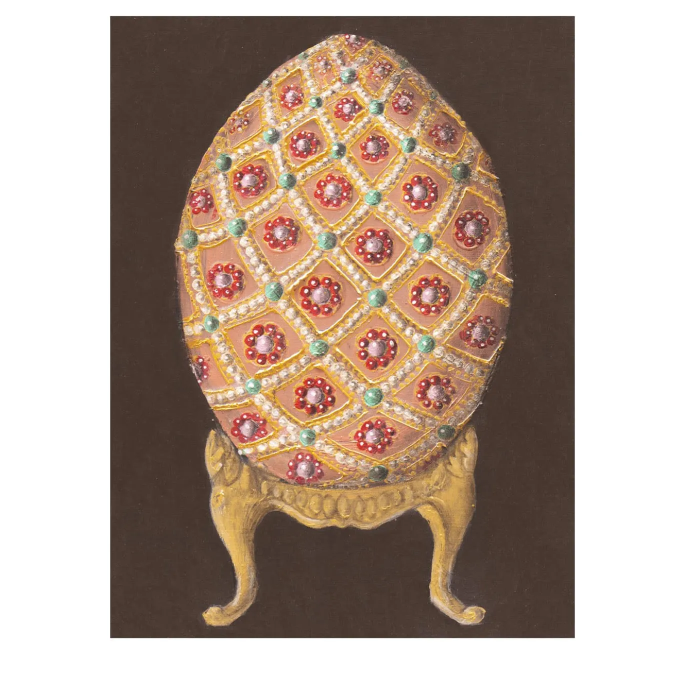 Dipinto Uovo Di Fabergè