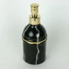 Dispenser in vetro ispirato al marmo Portoro