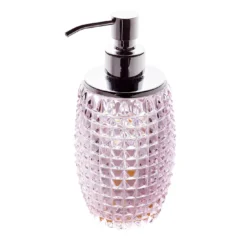 Dispenser per sapone Pink Crystal Collection