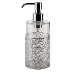 DISTRIBUTORE DI SAPONE HIROITO - ARGENTO