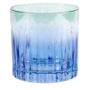 Domina Set di 2 bicchieri da acqua blu-verdi
