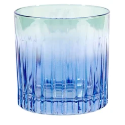 Domina Set di 2 bicchieri da acqua blu-verdi