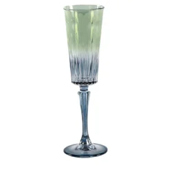 Domina Set di 2 flauti blu-verdi
