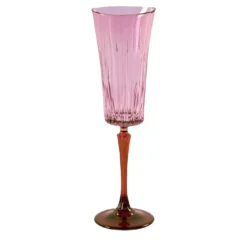 Domina Set di 2 flute rosa-arancio