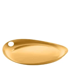 Due Ice Vassoio traforato in oro