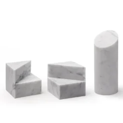 Fermalibri Kilos White Cylinder di Elisa Ossino