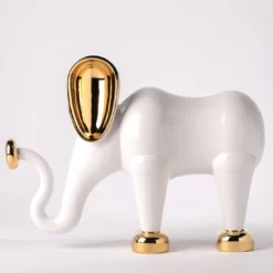 Fermalibro scultura Elio White