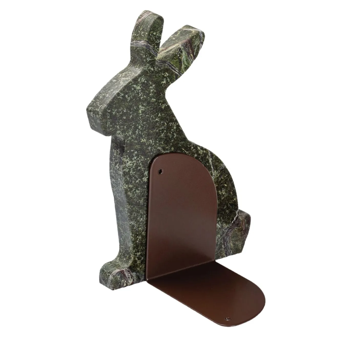 Fermalibro verde sinistro Bunny Picasso di Alessandra Grasso