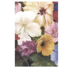 Fiori tropicali carta da parati