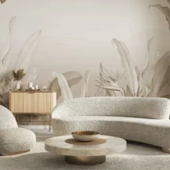 Flow Garden Seppia Timeless 23 Carta da parati