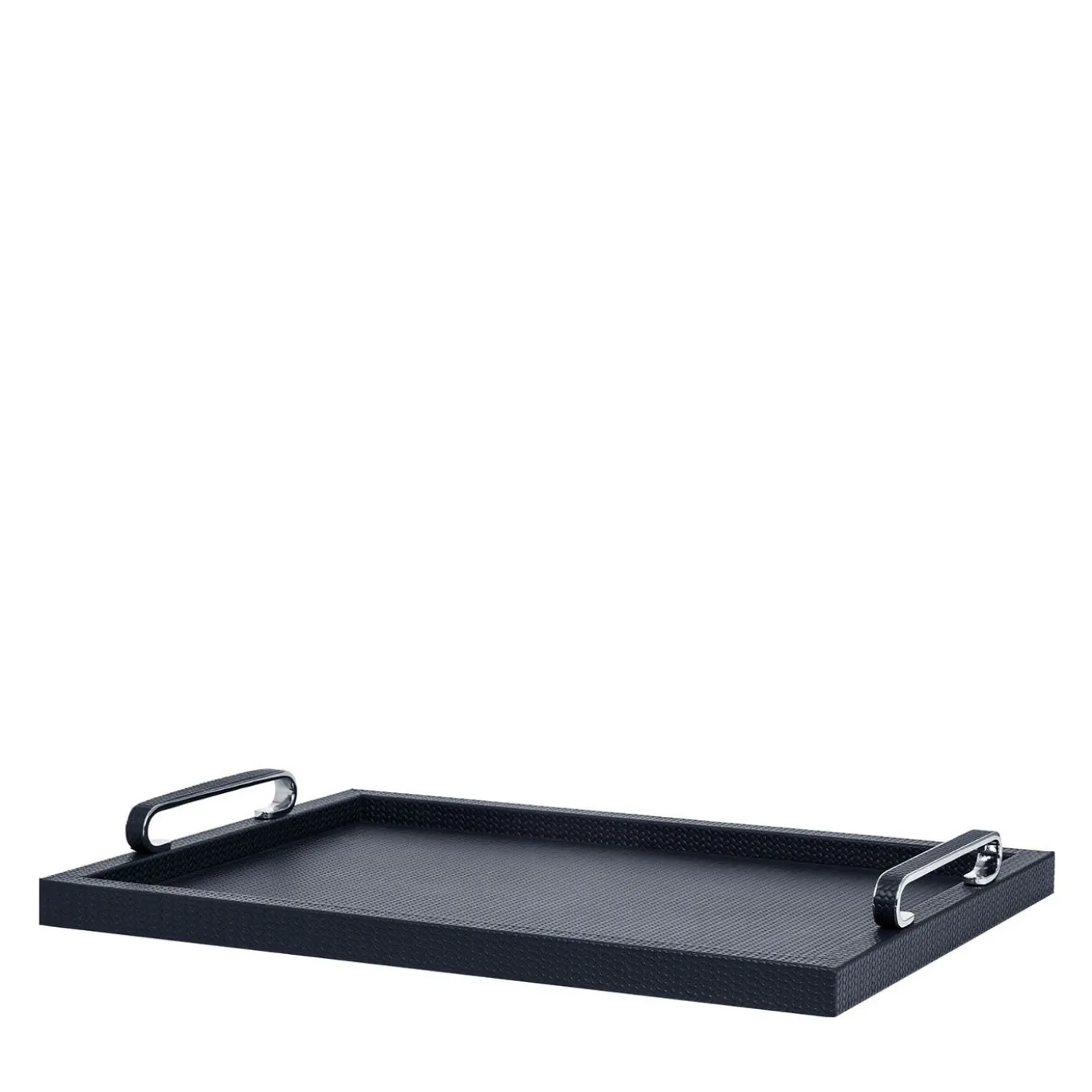 Foscari Vassoio rettangolare grande blu navy
