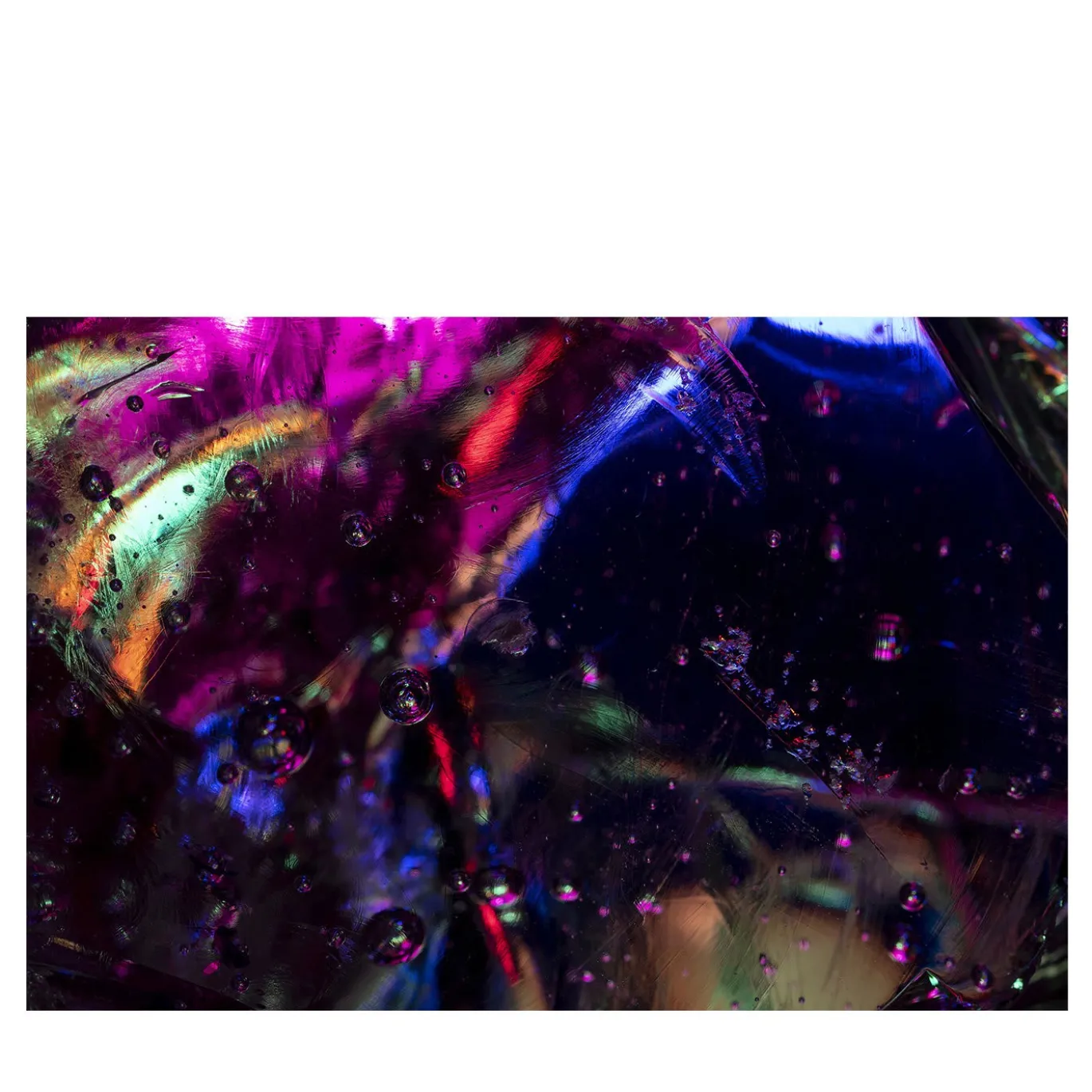 Fotografia della notte viola
