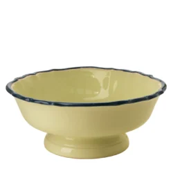 Fruttiera Monogram Vaniglia Imperiale in ceramica