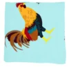Gallo Tovaglia rettangolare multicolore turchese