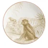 Galtaji Set di 2 piatti da pane in porcellana con scimmie #3