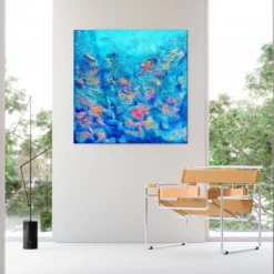 Giardini di corallo Pittura a tecnica mista
