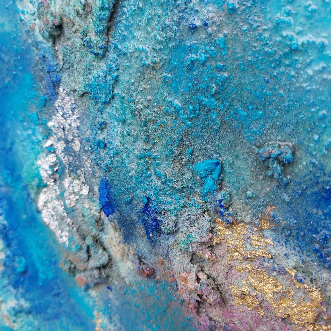 Giardini di corallo Pittura a tecnica mista