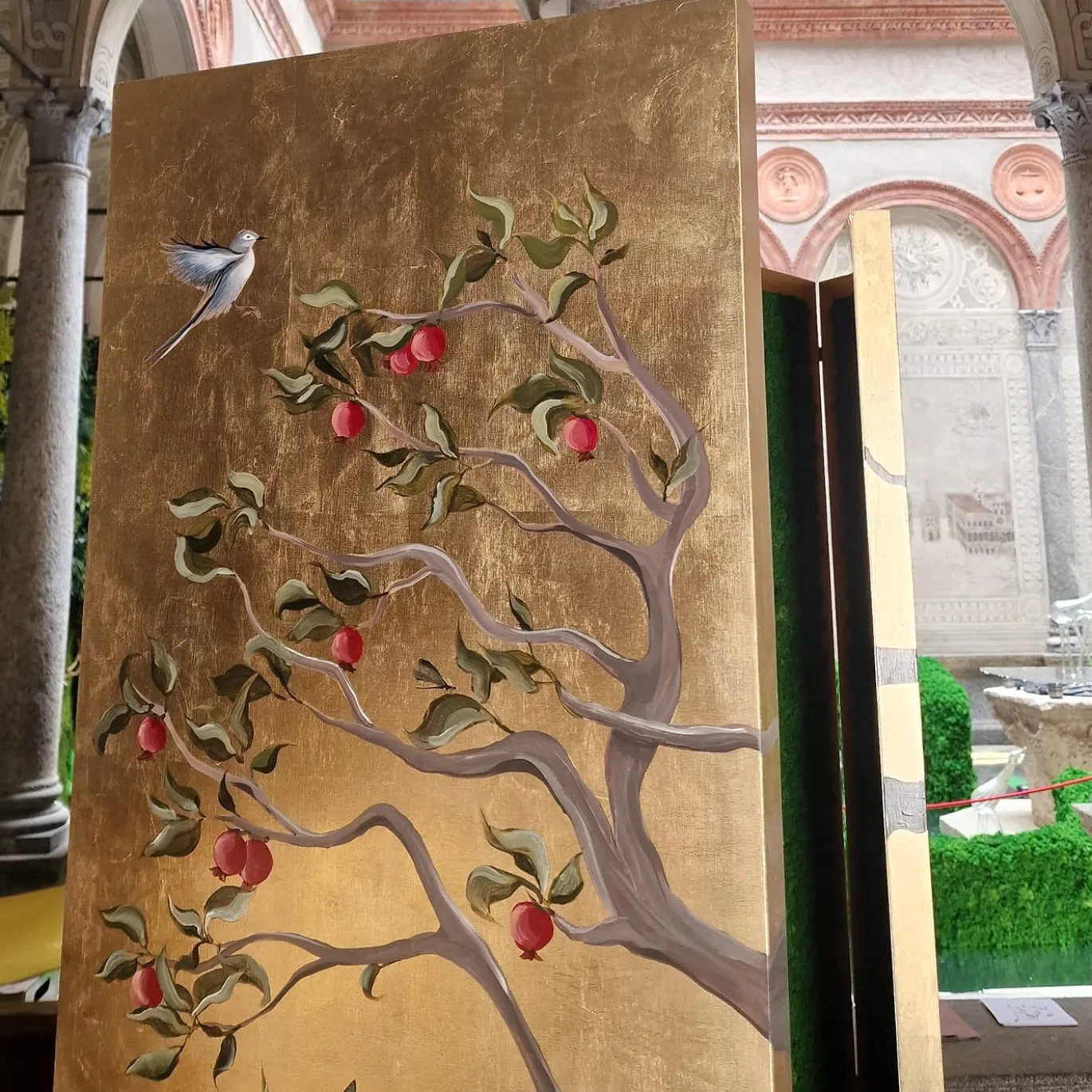 Giù in giardino Trittico
