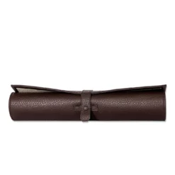 Gioco da tavolo Backgammon Soft Travel 30 in pelle marrone cacao