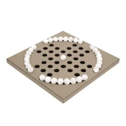 Gioco da tavolo Solitario con pedine perlate