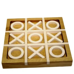 Gioco da Tavolo Tris in Rovere