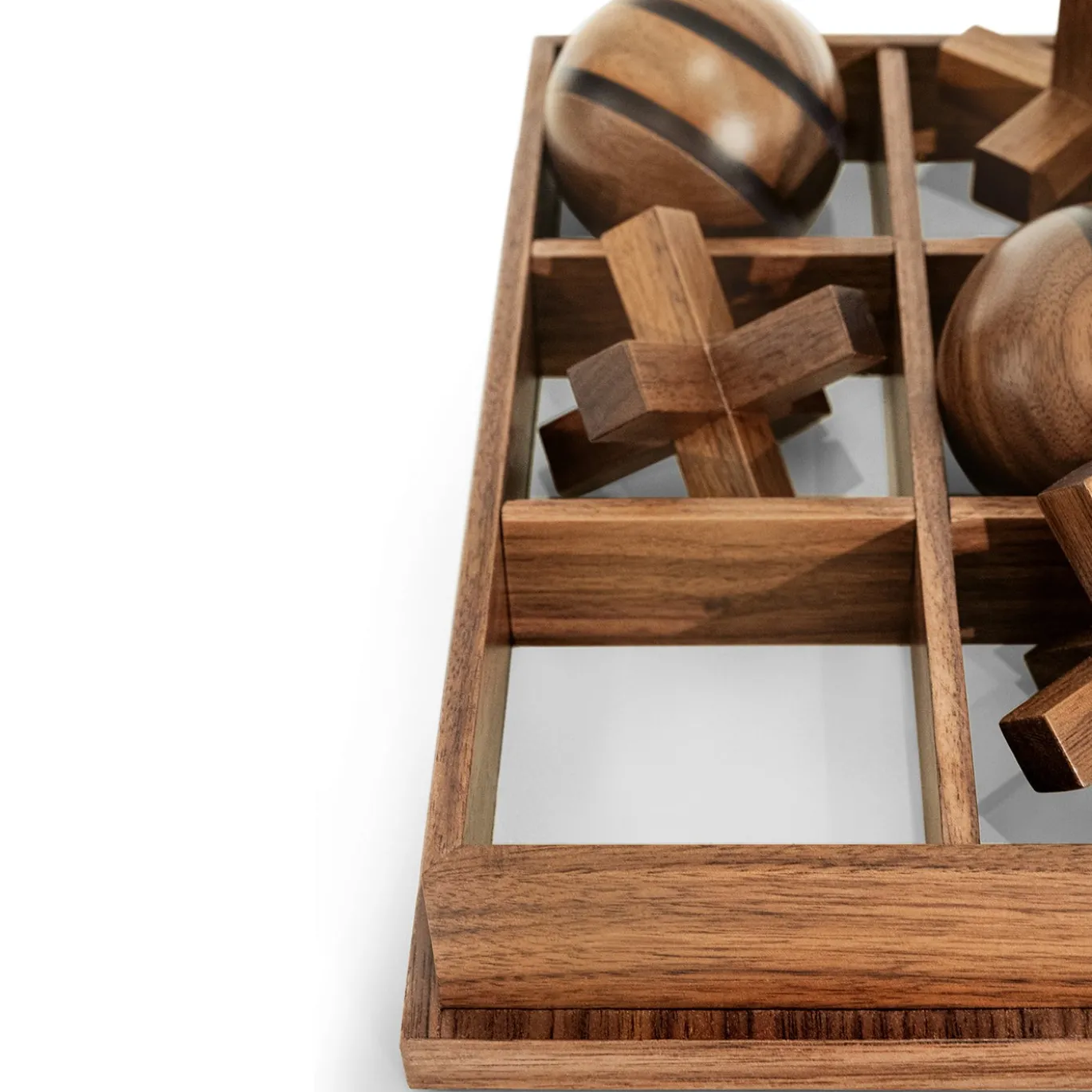 Gioco Double Trap in noce