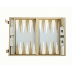 Gioco in scatola Backgammon beige