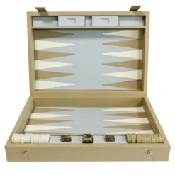 Gioco in scatola Backgammon beige