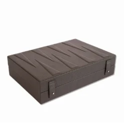 Gioco in scatola Backgammon marrone