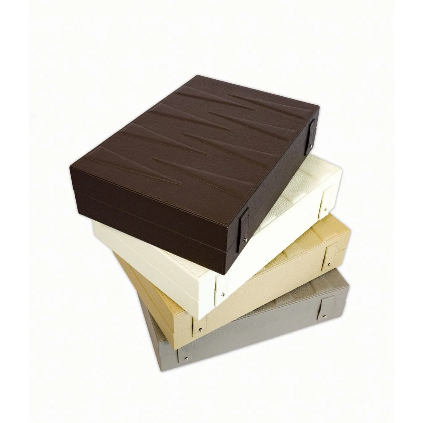 Gioco in scatola Backgammon marrone