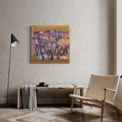 Giornata di sole in città Pittura