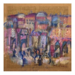 Giornata di sole in città Pittura