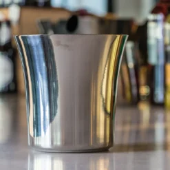 Giotto secchiello conico in acciaio inossidabile per vino spumante