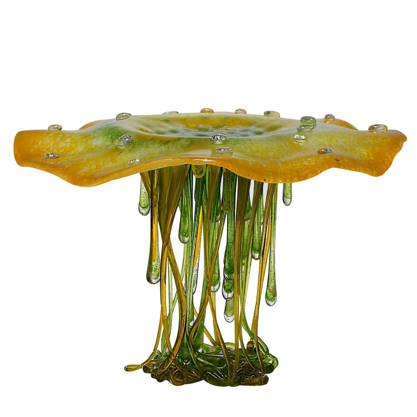 Godetevi il centrotavola scultoreo in vetro di Murano