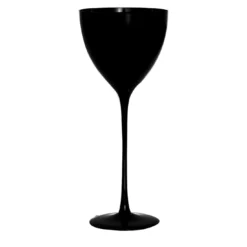 Guccio Set di 6 bicchieri da vino neri