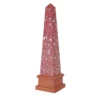 Helios 3 Obelisco rosso Scultura in mosaico