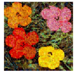 Hibiscus N.1 Serie di stampe pop enigmatiche 2019