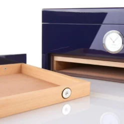 Humidor blu di ispirazione cubana (edizione speciale Club)